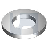 Hobsons - M6 x 12.0 x 1.6 Zinc Flake Silver Iso 7089 / 300 Hv Flat Round Washer (Pack Of 200)